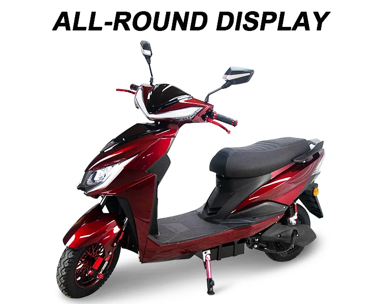 1000w1500w Automatic Scooter Motorcycle 55km/h Electric Motorcycle