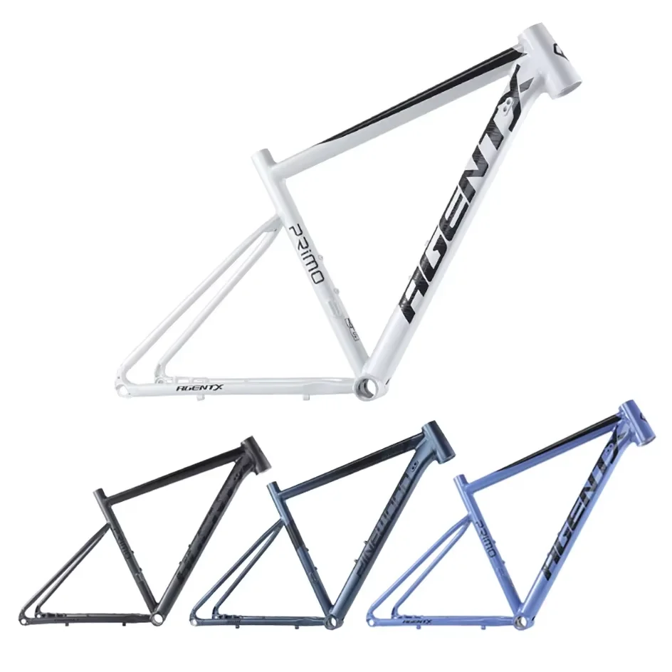 Frameset 700C Aluminum Fixed Gear Frame and Fork Track Fixie Bike 46mm 48mm Single Speed Bicycle Parts