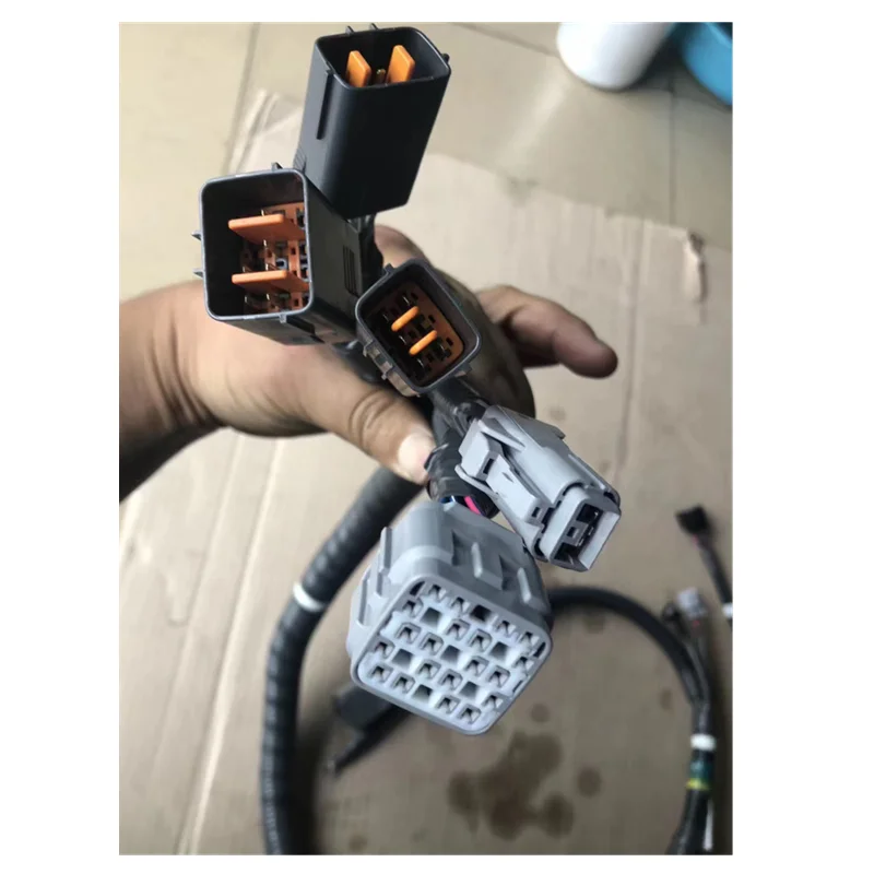 挖掘机ZX200-3/ZX240-3 4HK1 发动机线束8-98002897-7| Alibaba.com