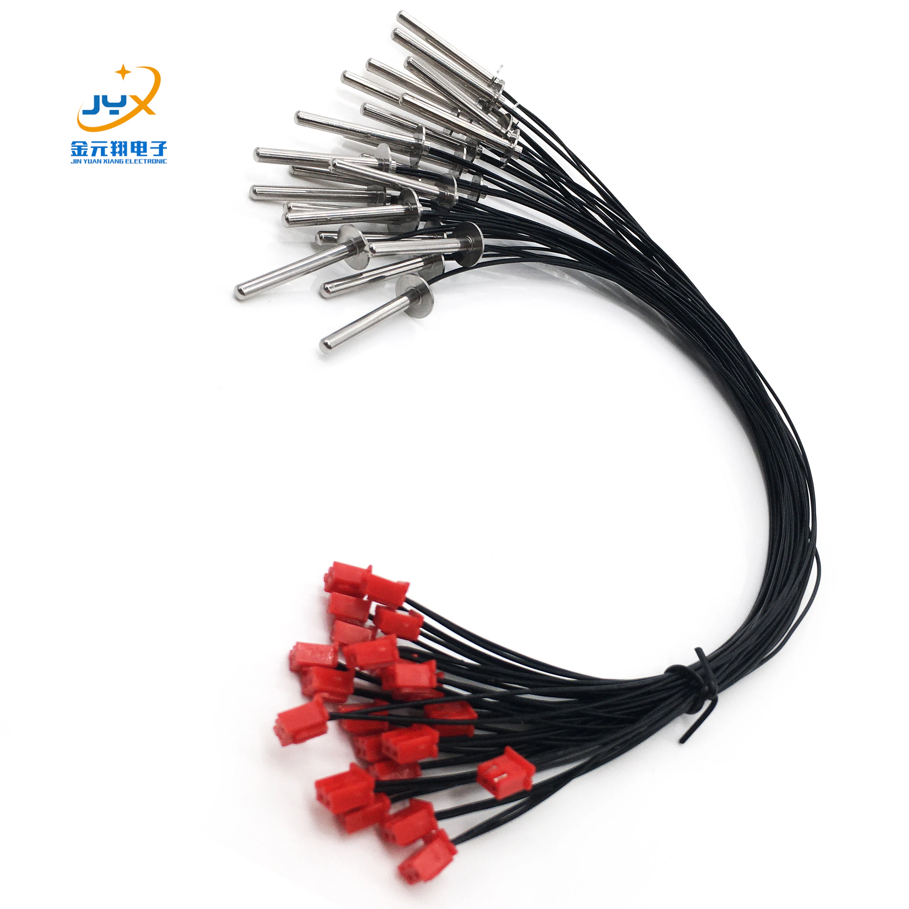 Ntc Temperature Sensor 10k Ohm Thermistor B Value 3950 3435 Stainless ...