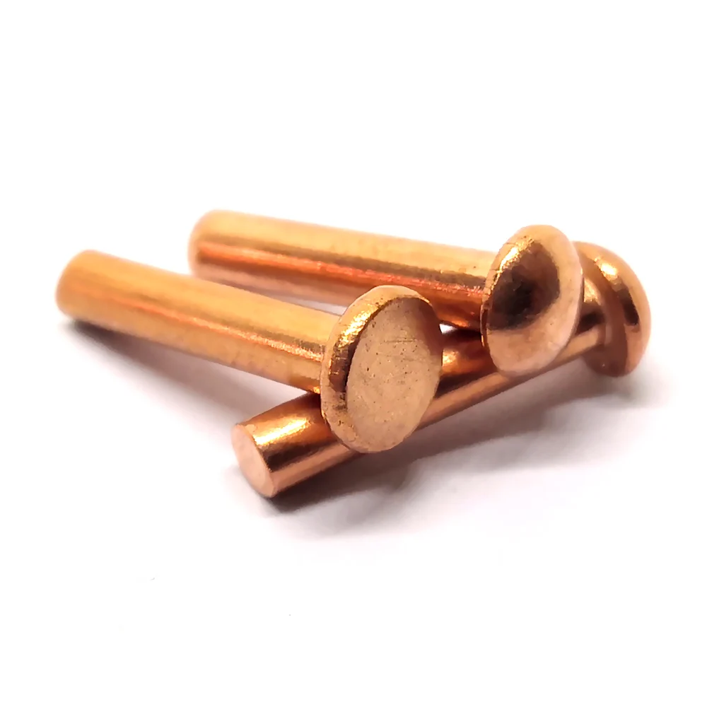 出厂价格不锈钢铝铜实心铆钉各种定制铆钉 - buy solid rivets copper