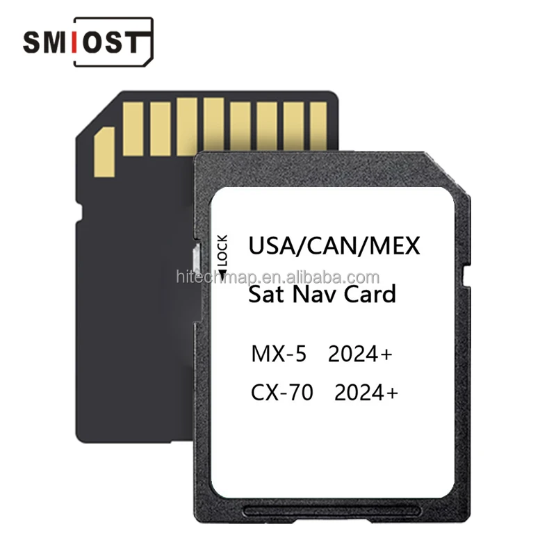 SMIOST for Mazda Android Memory Cards Map Car Navigation GPS Nav Sat for Memorial Card SD CID KR9D 66 16GB USA