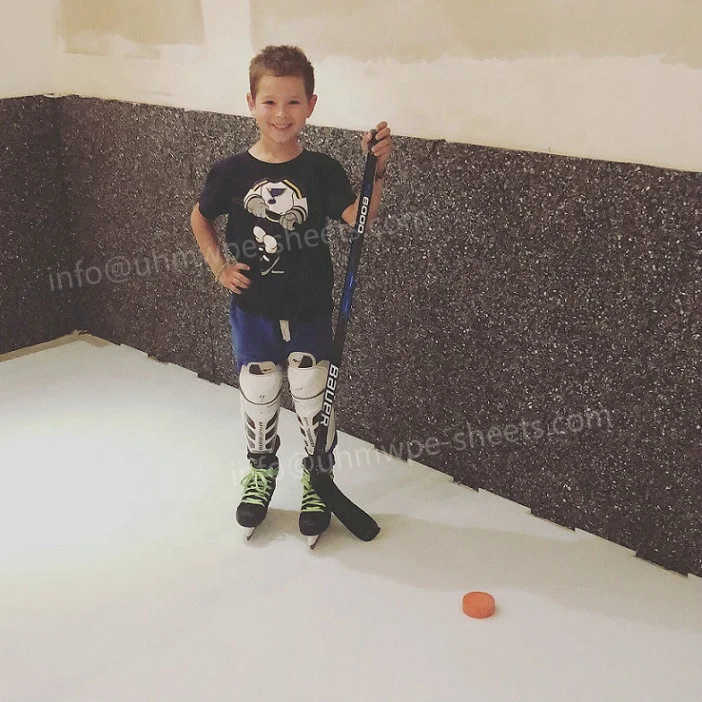 Customization Backyard Rink for Home Use for Ice Skating Hockey Training Tiles Sale White High Quality Plastic