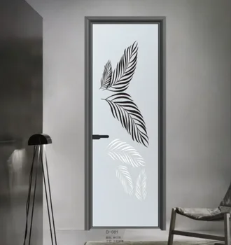 High-quality selected materials Bathroom Partition Swing Door Interior Door Aluminum Alloy Double Glazed Dooroom