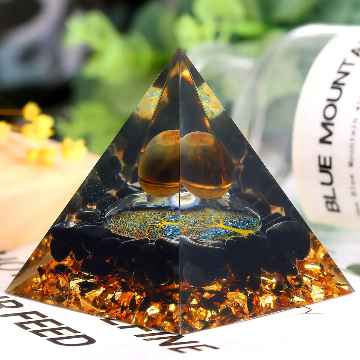 クリスタル チベタン ヒーリングスティック　ワンド　7チャクラ Amazon.co.jp: Empyreal Crystal 7チャクラヒーリングワンド