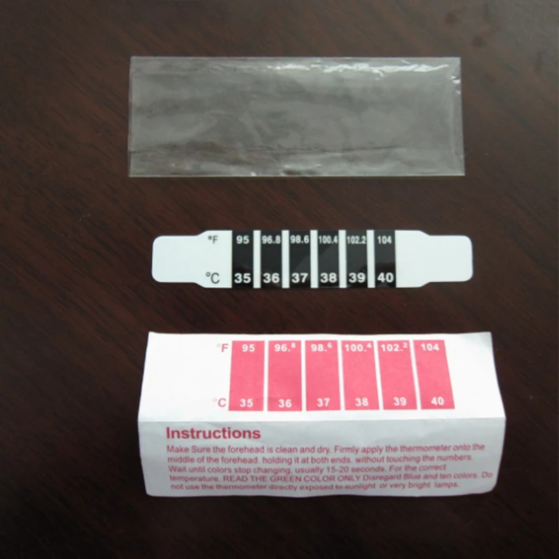 Temperature Sensor Sticker Color Change Temperature Indicator Sticker