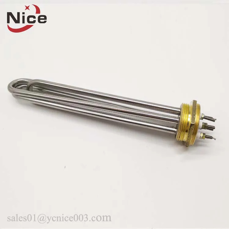4kw Heating Resistor Immersion Tubular Heater 380v
