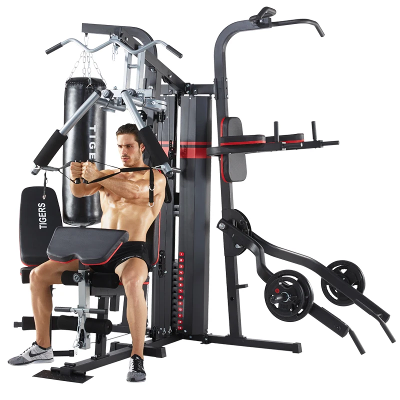 SENAOFIT卸売筋力トレーニングフィットネス機器4ステーションホーム