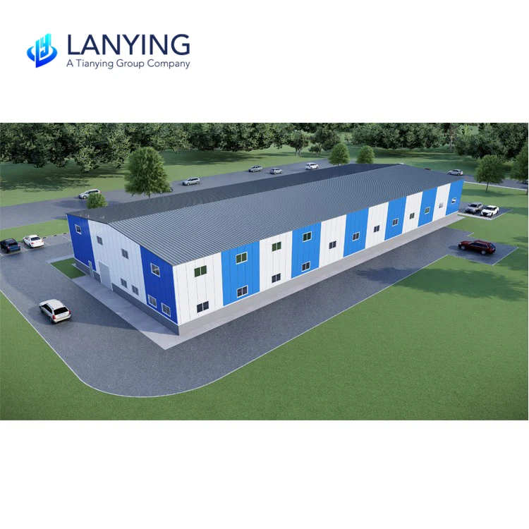 Factory Customized Engineer Designed   Insulated Panels Steel Structure Prefab Modular Warehouse