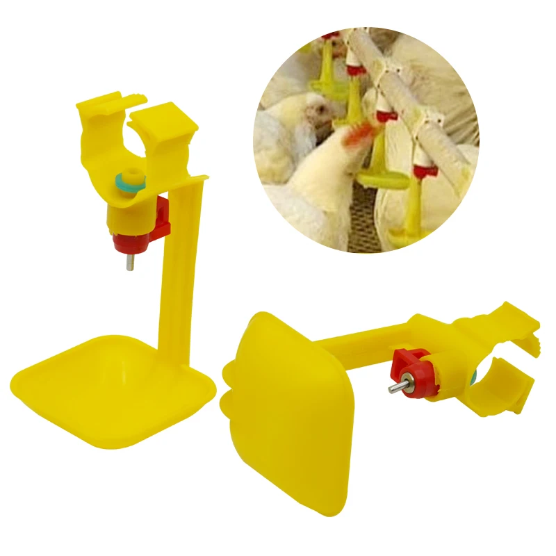 Chicken Drinker Automatic Brooding Pigeon Poultry Drinker Chicken Drip Water Nipple Cup Chicken Drinker Cups