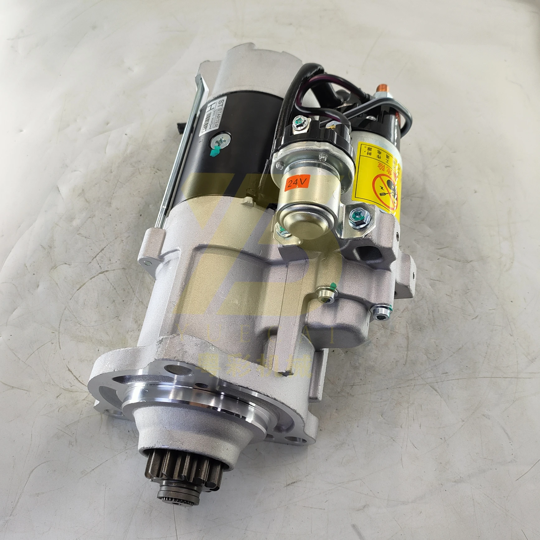 YUE CAI Construction Machrinery Spare Parts Starter Motor for D6D D6E D7D D7E D4D D16 D13 D12D Electric Motor Starters