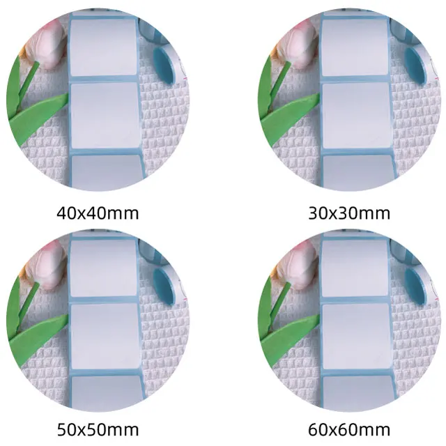 M110 Label Printer Paper 1.57"x1.18"40x30mm 690 Labels Multi-Purpose