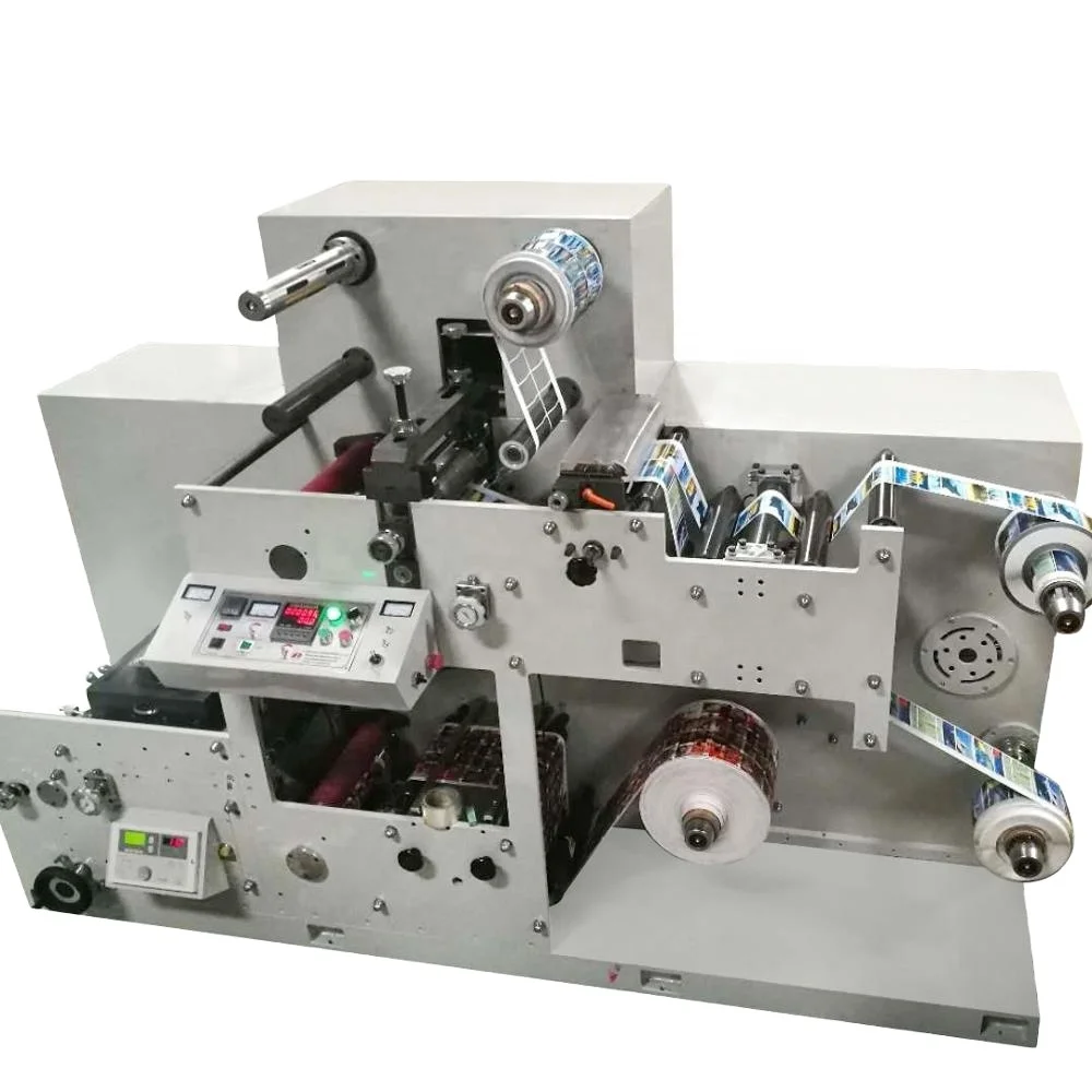 Satin Ribbon Rotary Label Printing Printer Machine