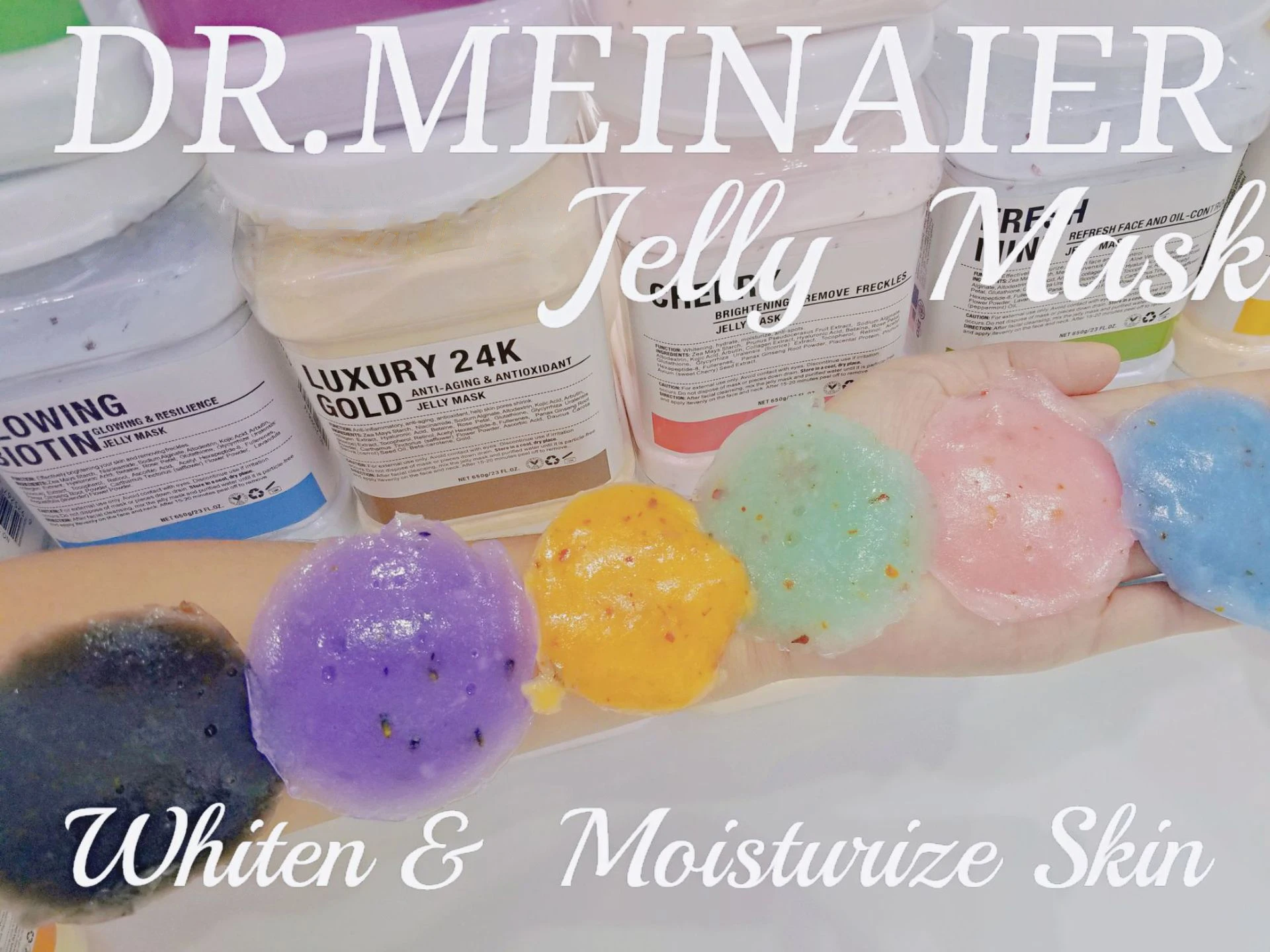 Oem Private Label Custom Organic Natural Whitening Jelly Peel Off Face & Body Mask Crystal