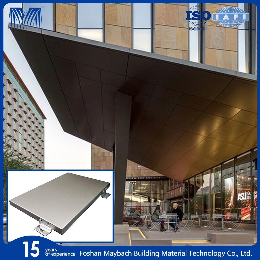 Vertical Composite External Aluminium for Building Acp Sheet Metal Paneling Paneles Exterior Cladding Decorative Wall Panels