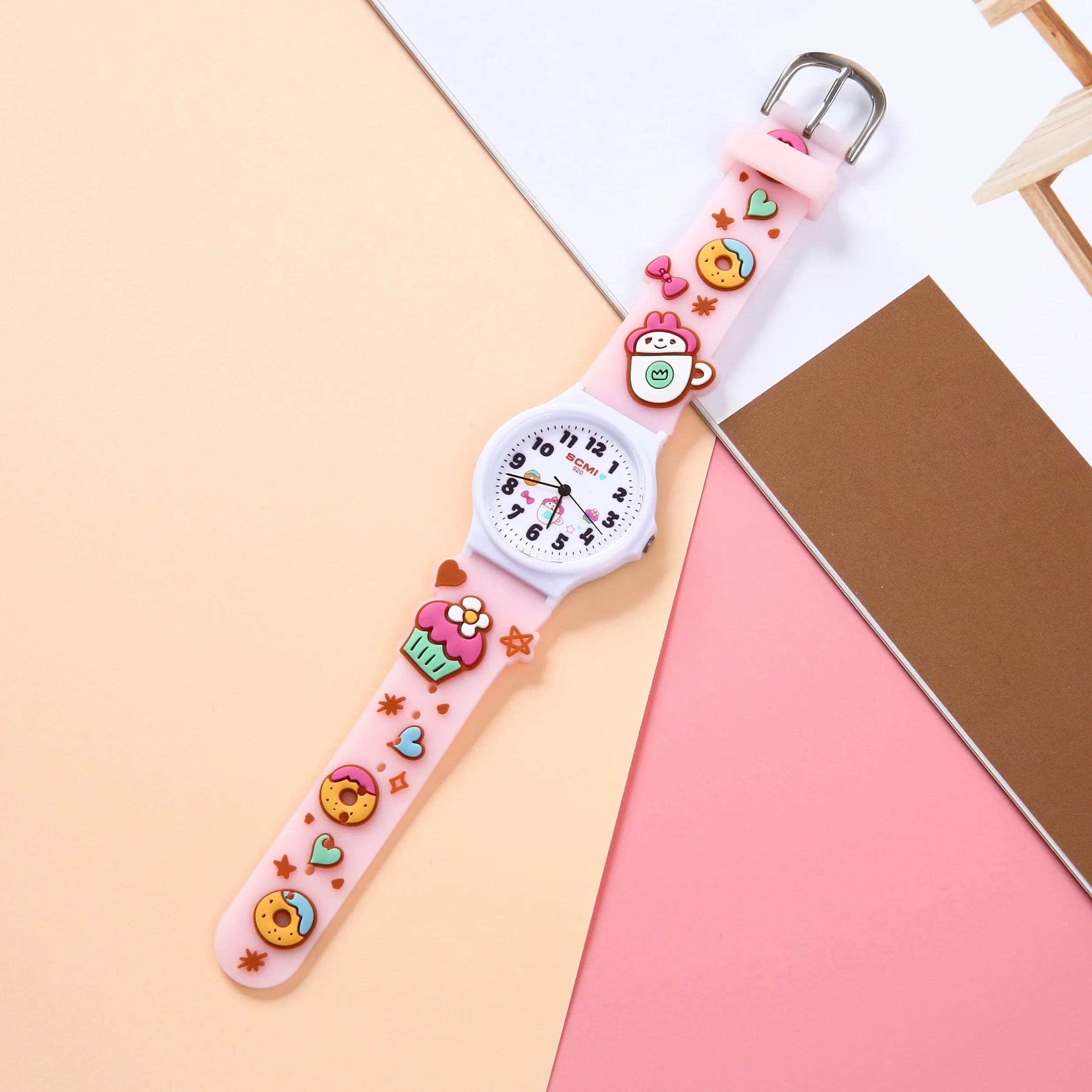 Charming 3D Cartoon Kids' Quartz Watch