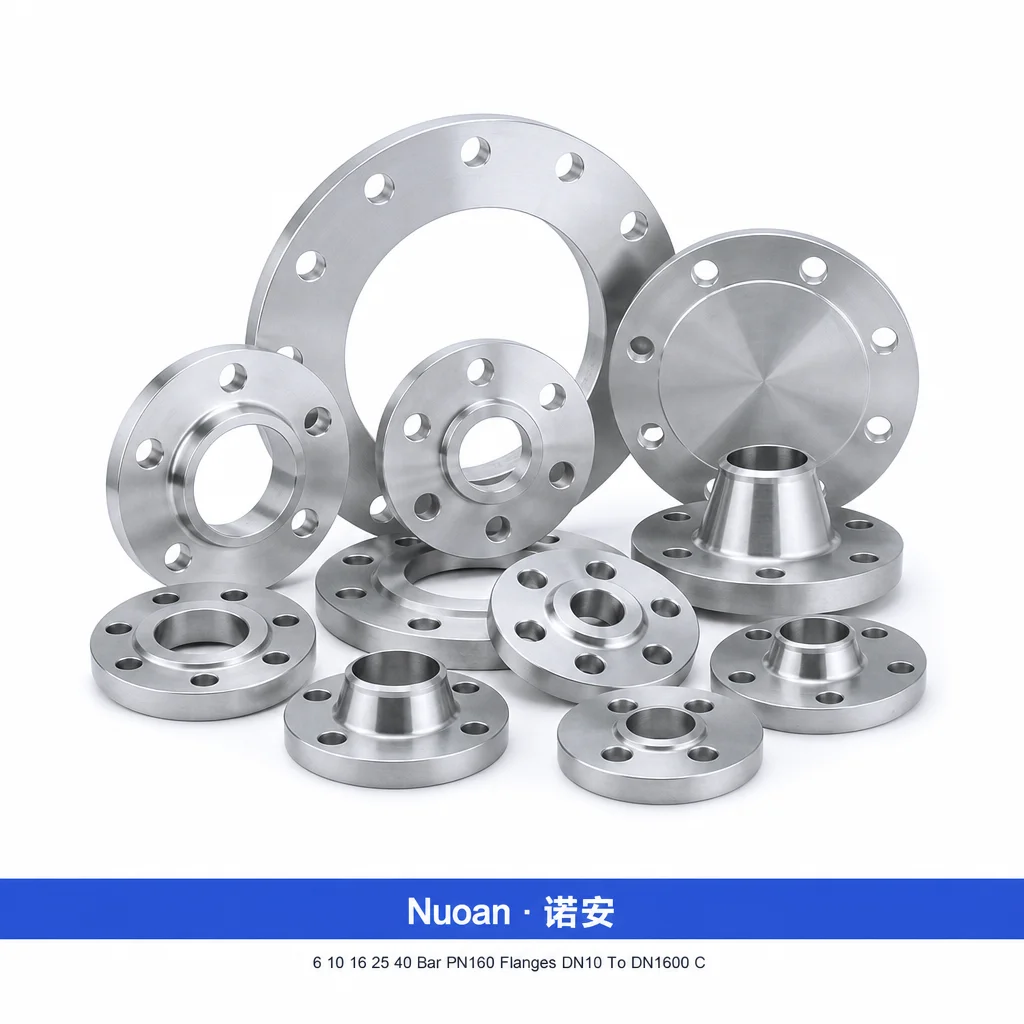 6 10 16 25 40 Bar PN160 法兰 DN10 至 DN1600 冷镀锌法兰