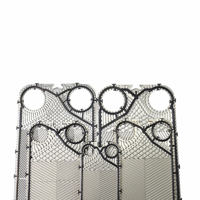 C-276 High Corrosion Resistance Plate Heat Exchanger Plates Price for Cooling and Heating H2SO4 Sulfuric Acid