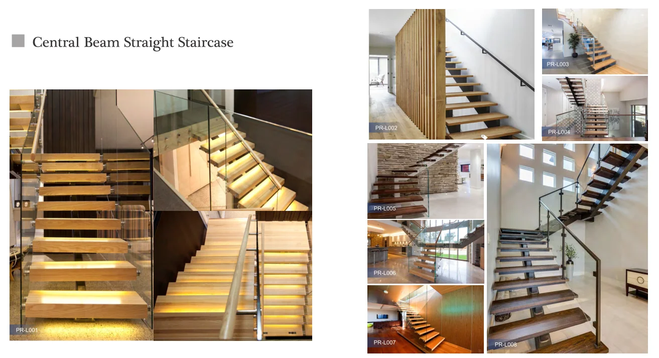 Aluminum Stair Stringers/modern Straight Staircase - Buy Modernstringer ...