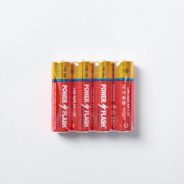 High Capacity AA 1.5V Alkaline Batteries with Long Lasting AM3 LR6 Leak Proof Design for Remote Control