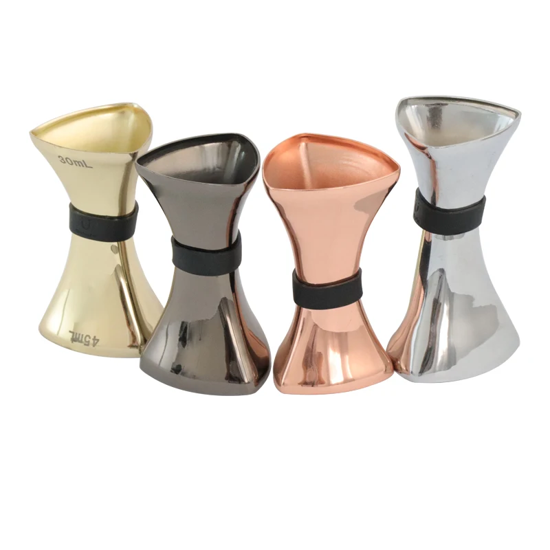 Factory Direct Sale Deluxe Bar Tool Set Stainless Steel Jigger/double