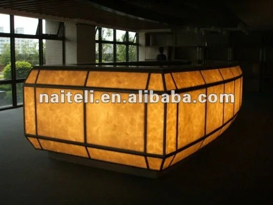 Lightweight Fiberglass Onyx Stone Translucent Ceiling Panel Fireproof Perforated Design Easy for Mall Hotel Hospital Use