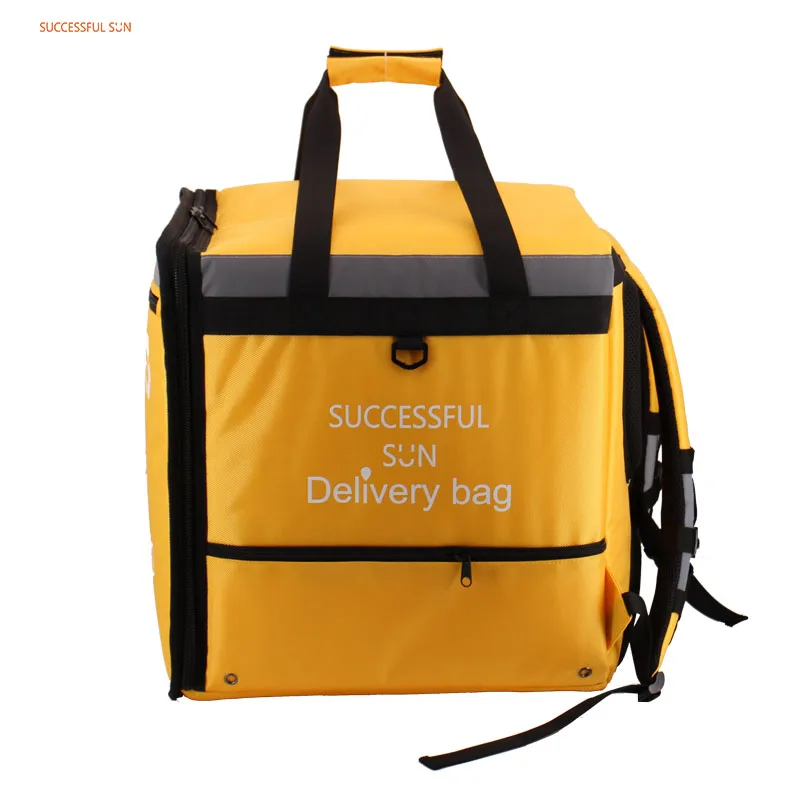 product wholesale big size bicycle food delivery bag insulated food bag with handle-4