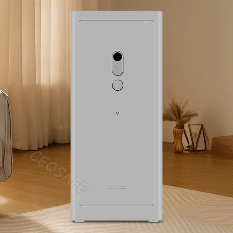 CEQSAFE Electronic Steel Home Safe Box with Fingerprint App Lock Strong Household Security Digital Storage Safety Box details