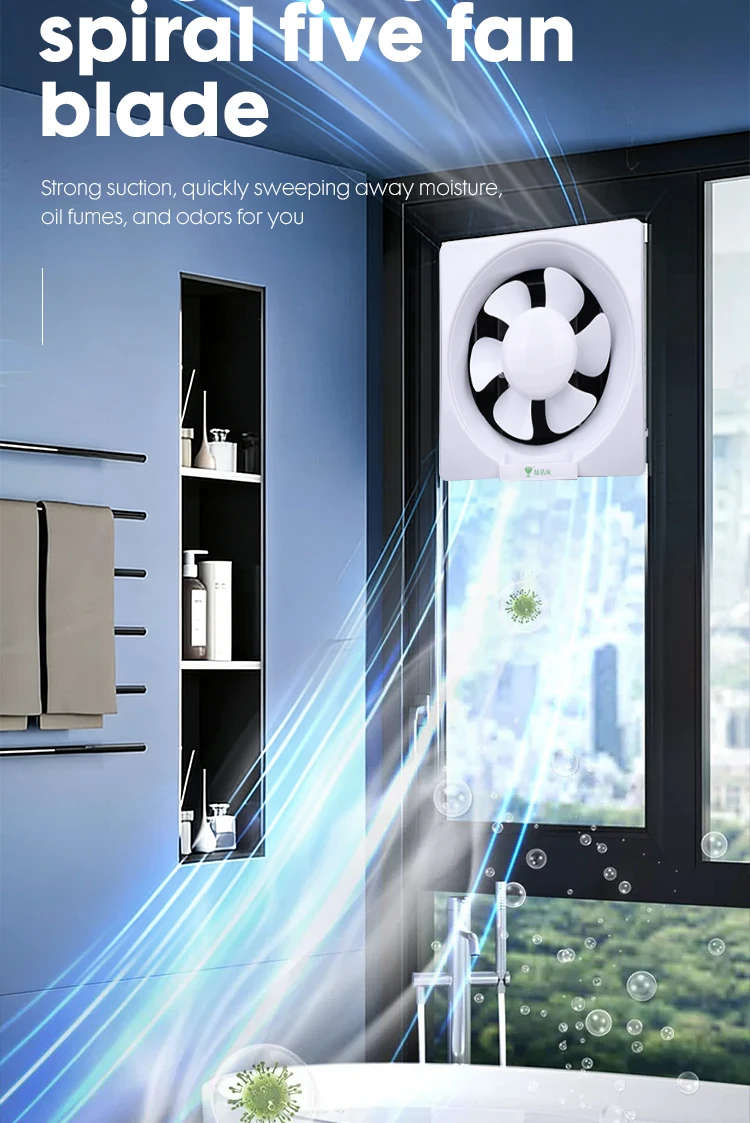 Kitchen Exhaust Fan, 7.5m, Plastic - detail 18
