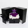 Black box double door sweetheart bear purple bottom light