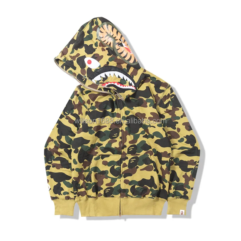 bape mix camo hoodie