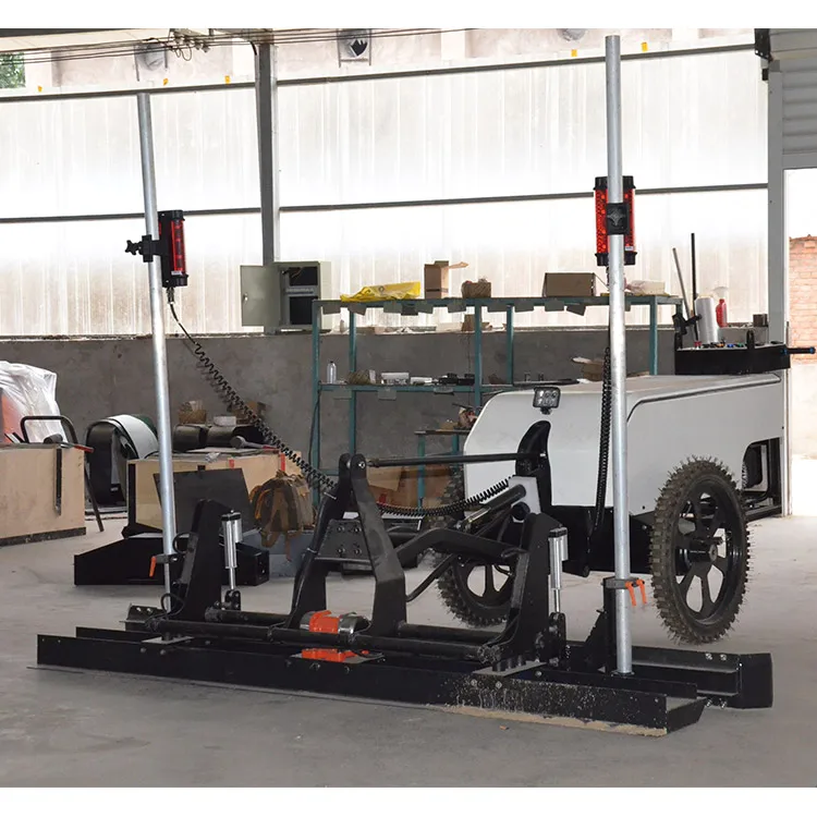 High Efficiency Land Ground Tool Vibratory Floor Paving Concrete Laser Screed Leveling Machine