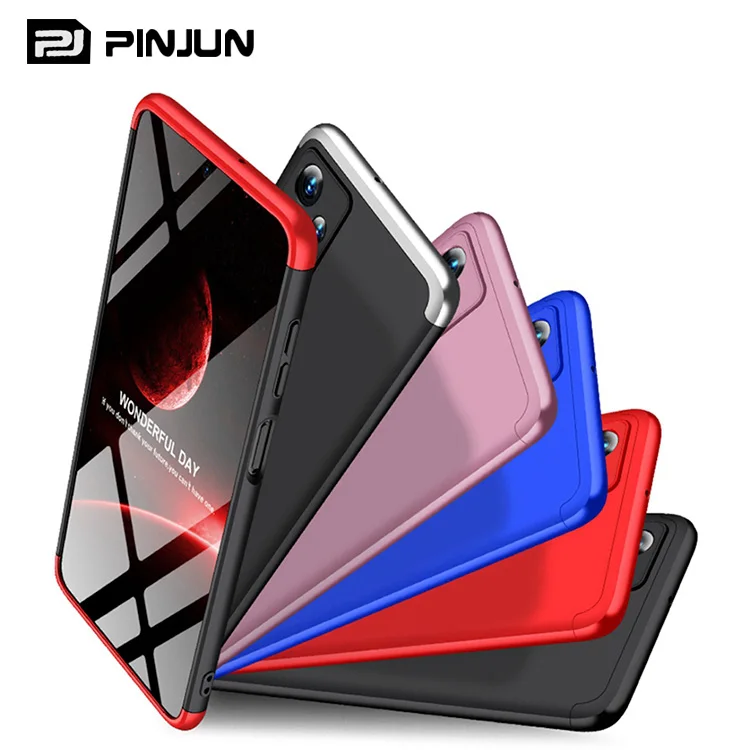 Ultra Thin Shockproof 3 in 1 Frosted Matte PC Hard Phone case for samsung galaxy J7 Max M13 F13 A33 A73 A13 A23 A04 Back Cover