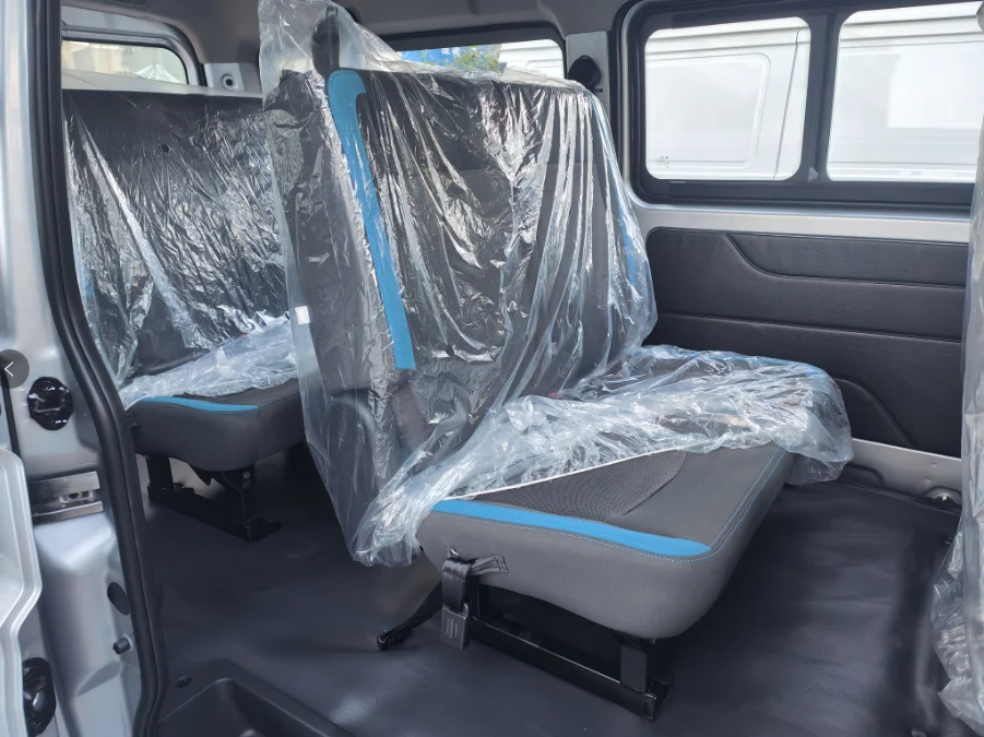DFSK ES50 Chinese 4X2 Electric Minivan 8 Seat ABS CLTC 252km Sprinter Delivery vans Minibus Work vans for Sale