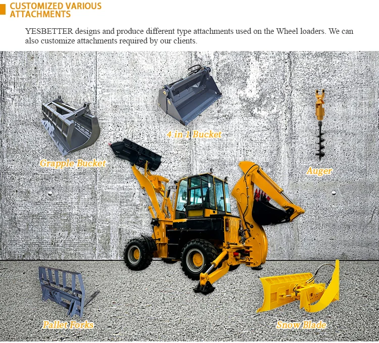 Backhoe Loader WZ30-25 factory