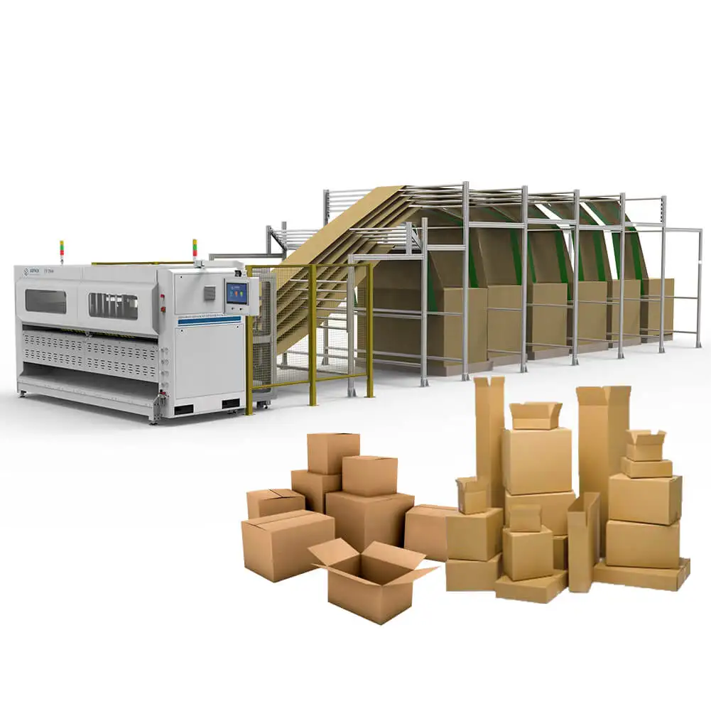 Aopack Fanfold Z-Fold Board for Box Making - Automatic Machine