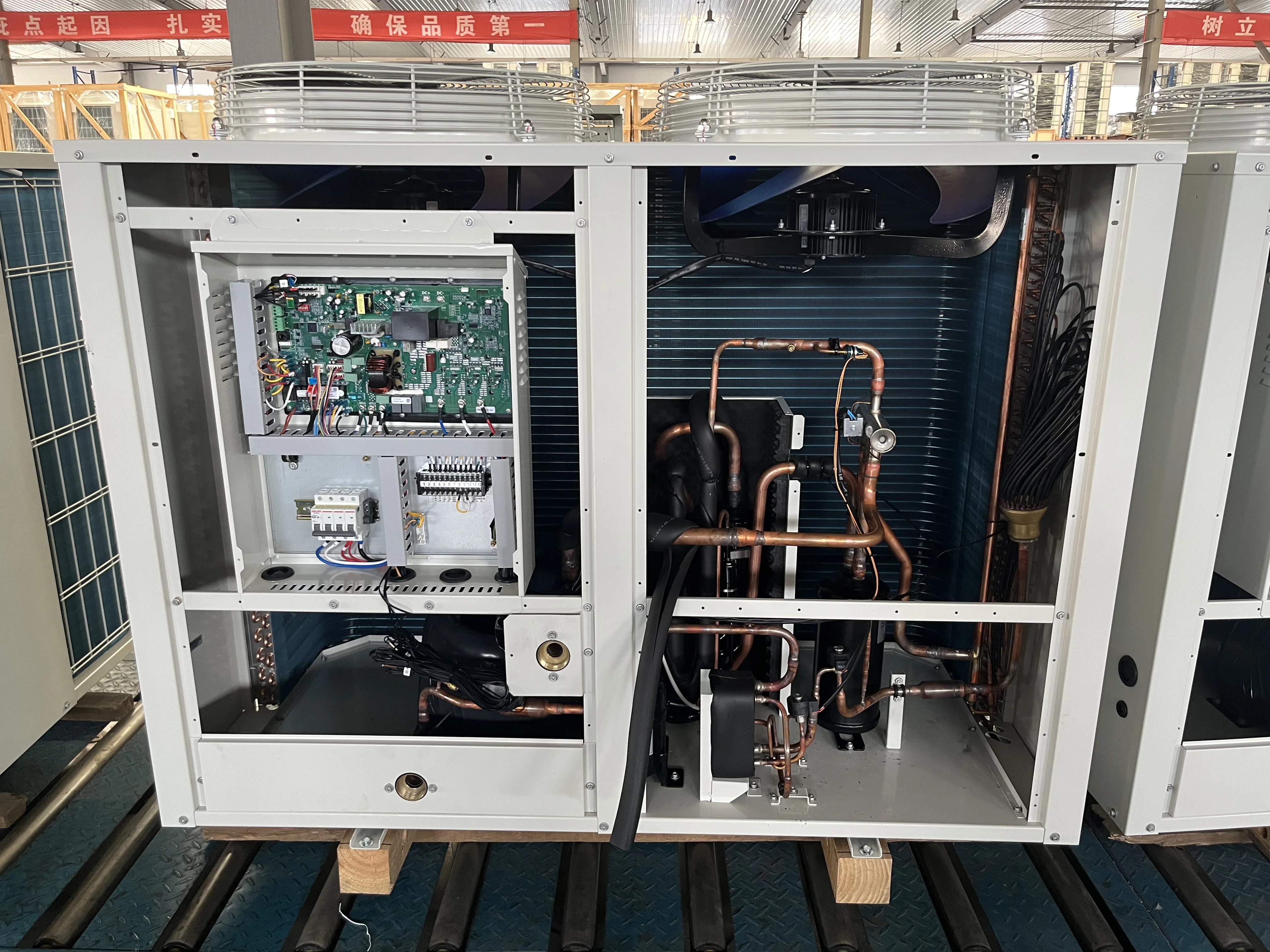 Air Source Heat Pump, EVI, 380 V, Metal - detail 6