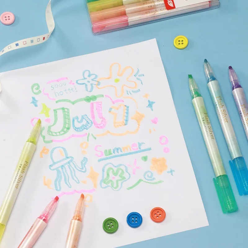 Highlighter Office Learning Marker Color Hand Account Student Special Scratch Wholesale School Stationery Supplies