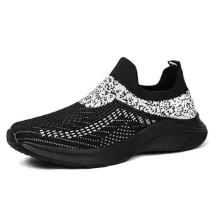 Women's Shoes New Summer Light Breathable Slip-on Large Size Elderly Leisure Walking Style Shoes Athletic Sneakers