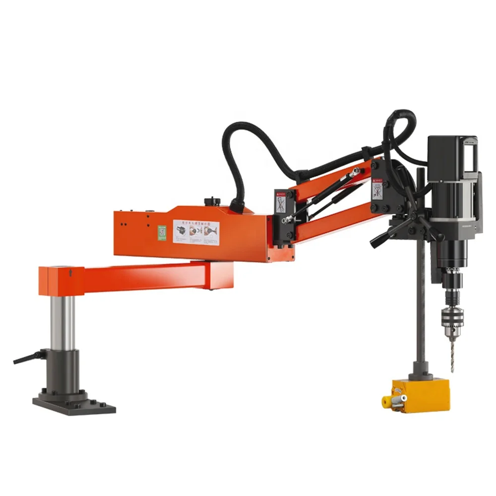 Vertical Threading Arm Servo Motor Thread Electric M16 M36 Universal Self-Tapping Screw Automatic Drilling Cable Tapping Machine