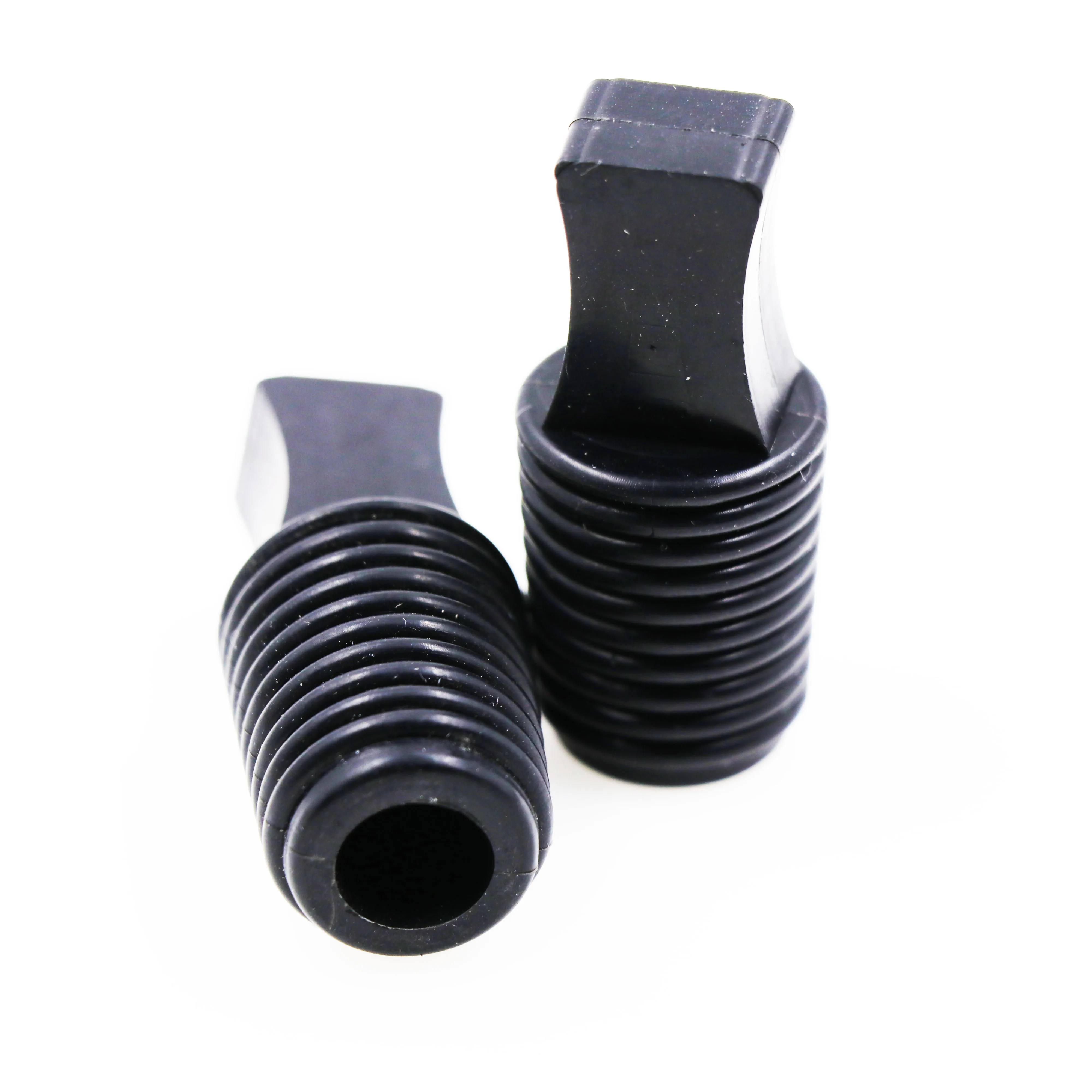 Custom Sized Threaded Silicone Rubber Plugs Tailored Flange Protection with Perfect Fit and Functionality