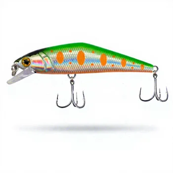 Japanese-style Micro Sub-surface Minnow Lure Twitched Multiple Swim Layers; 63mm One-piece Steel Wire Artificial Hard Bait; Fish – Minnow – view 5