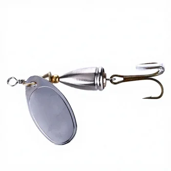 Wholesale SP135 6.5cm 8.5g Artificial Metal Topwater Baits Spoon Printed Fishing Lures for Saltwater & Lake – Metal Jig – view 4