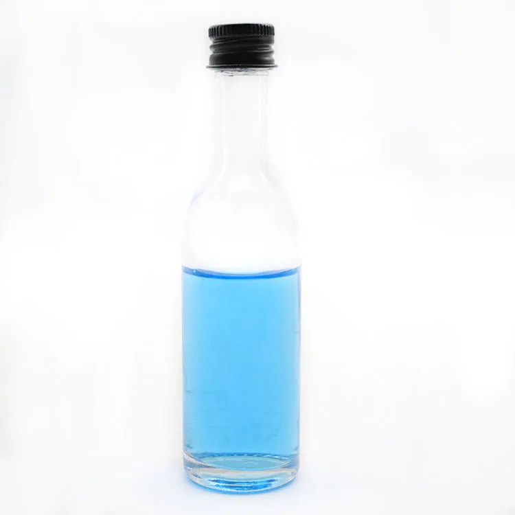 Espirito Rebelde Confezione da 20 mini bottiglie di vetro da 50 ml con tappo a vite nero e scatola mini flaconi di alcool da 5 cl, piccoli campioni, regali, matrimoni