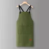 Green-SJ617Cross strap 100% cotton canvas