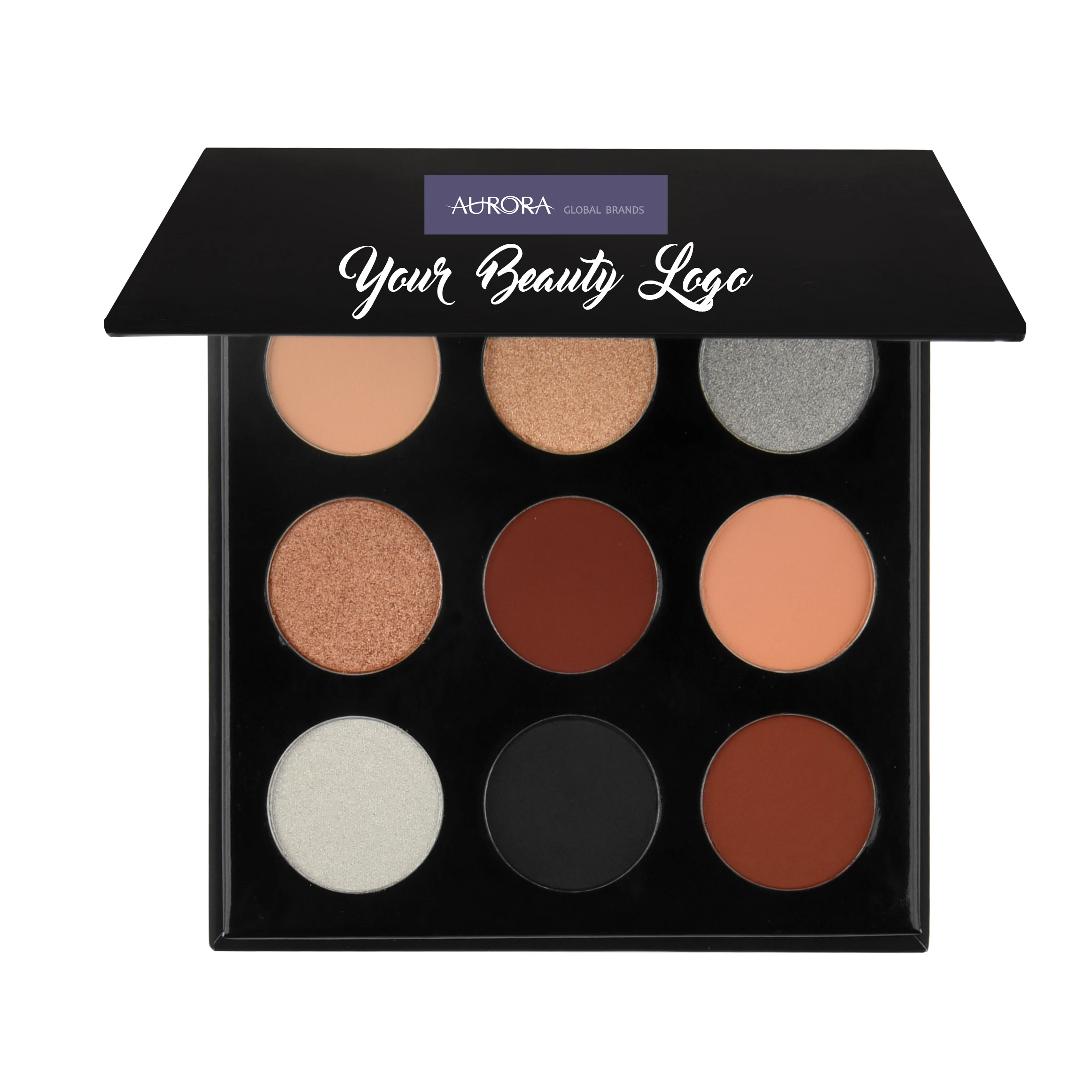 Private Label Cosmetics 9 Colors Eye Shadow High Pigment Vegan Eyeshadow Palette 209 Colors