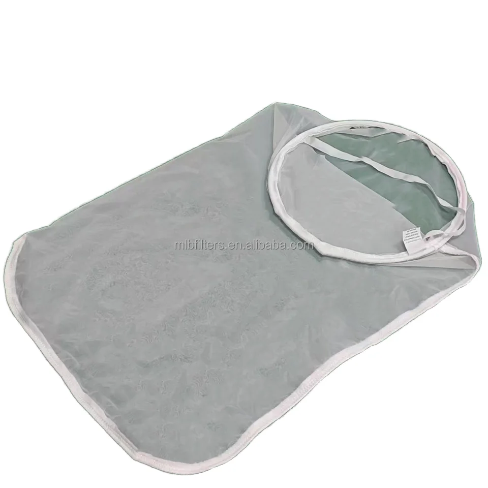 5 to 200 Micron Nylon Mesh Filter Bag Socks Nylon Liquid Filter Bag for Household Brewing of Beer Red Wine Rice Wine Juice