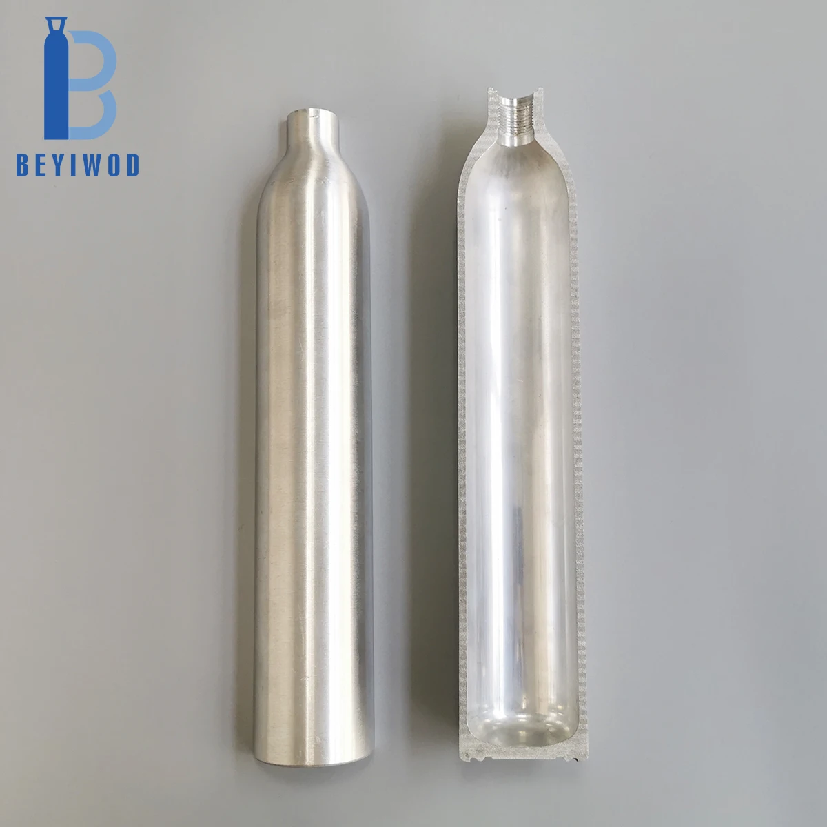 product co2 soda bottle ce dot tped iso certified high pressure aa6061 aluminum 06l customizable color sparkling water refill cylinder-6
