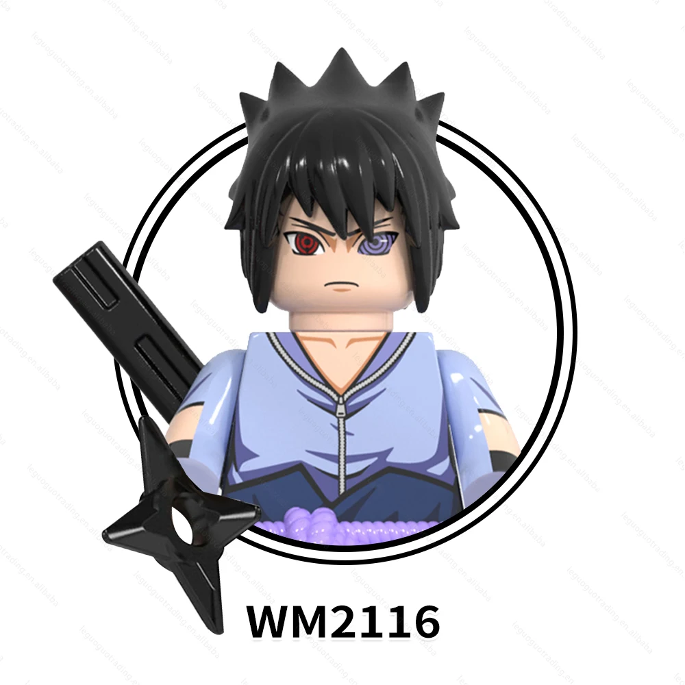 Em promoção! Naruto, Sasuke, Kakashi, Uchiha Tijolos, Blocos De