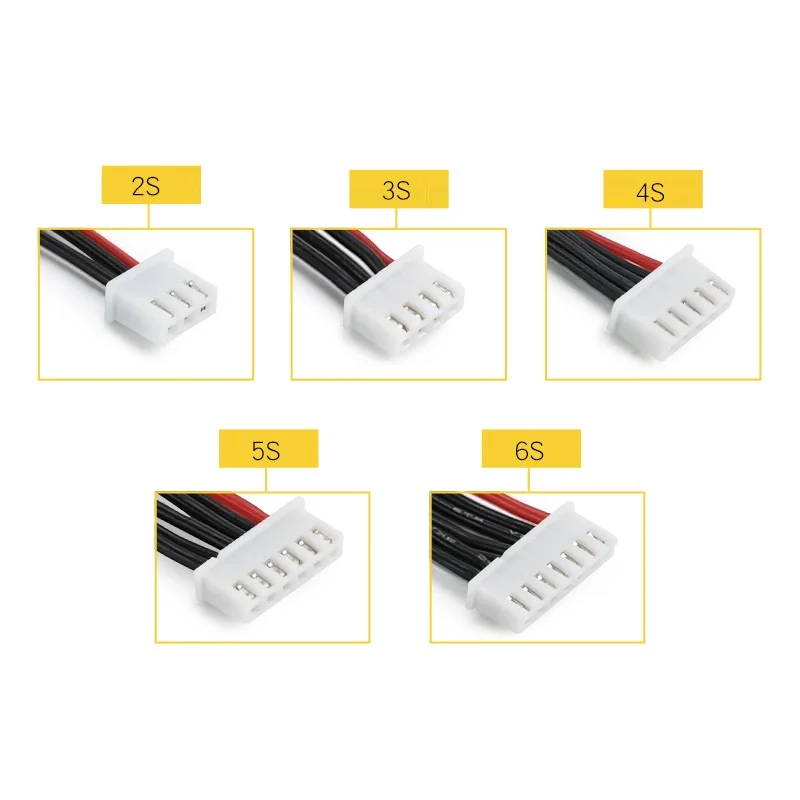 thumbnail image 2 of Apex RC Products JST-XH 2S Balance Plug With 150mm Wire Lead – 5 Pack #1080 2 of 6